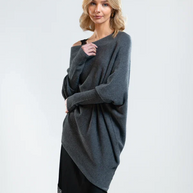 Mariemi™ - Asymmetrisch Drapierter Pullover