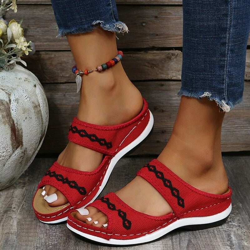 WW | Orthopädische Ledersandalen mit Stützfunktion für Diabetiker