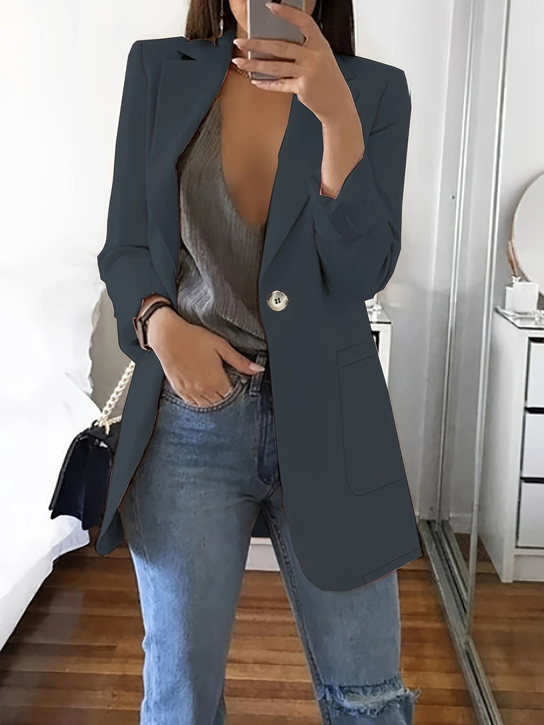 WW | Eleganter Business Longblazer mit
