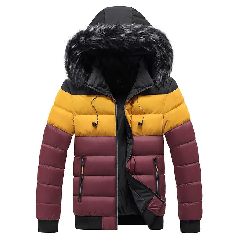 W&W Mode | Thermische Daunenjacke Mit Kapuze