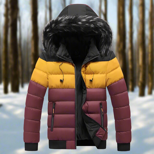 W&W Mode | Thermische Daunenjacke Mit Kapuze