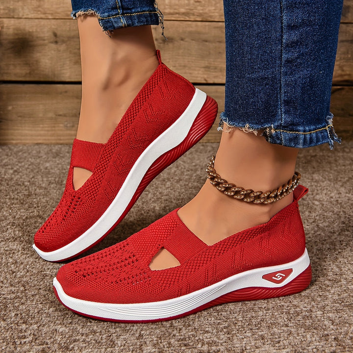 W&W Mode | Atmungsaktive Orthopädische Slip on Sneakers Für Damen