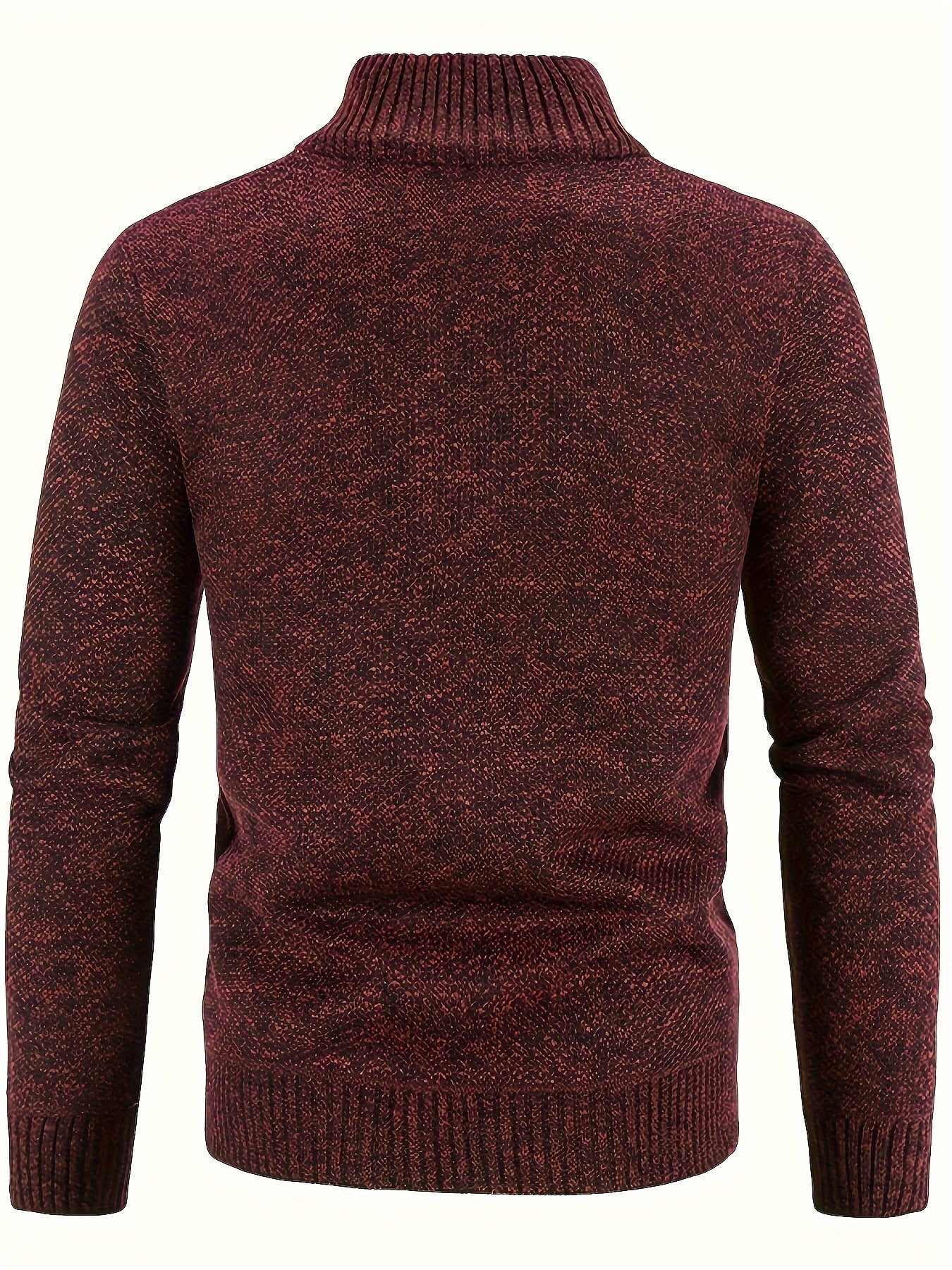 WW | Zip Up Stehkragen Strickjacke