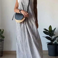 Ella™ - Lässiges gestreiftes Kleid