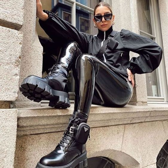 WW | Eng Geschnittene Lederhose mit Modernem Flair