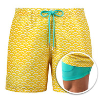 WW | Doppellagige Strandshorts Für Herren