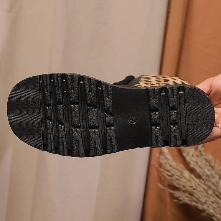 WW | Damen Leoparden Martin Stiefel