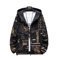 WW | Umkehrbare Herrenjacke mit Camouflage-Druck