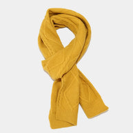 WW | 3-teiliges gestricktes Accessoire-Set - stylische Damenmütze, Schal und Handschuhe