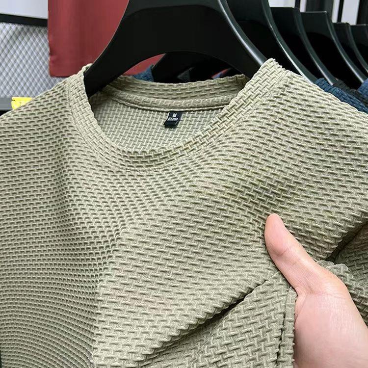 WW | Herren T-Shirt Aus Bambusnetz Und Eisseide