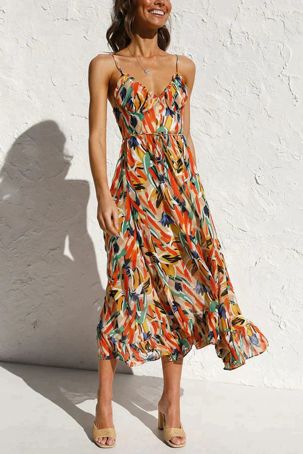 WW - Buntes Cocktailkleid