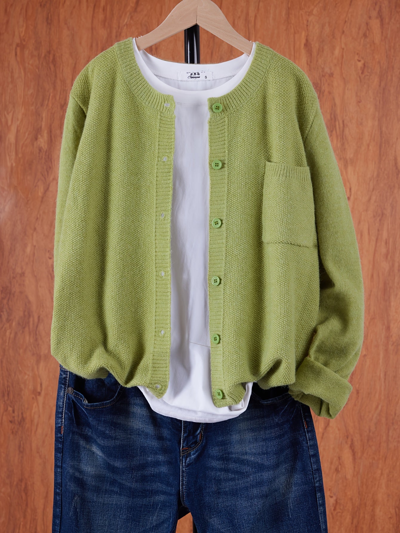 WW | Lässige Strickjacke Für Damen