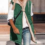 Thermoweste mit Kapuze