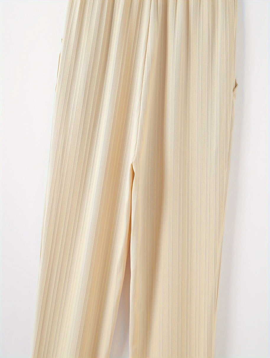 WW | Gestreifte Herren Lässig Sommerhose