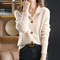 WW | Strickjacke mit Knöpfen für Frauen
