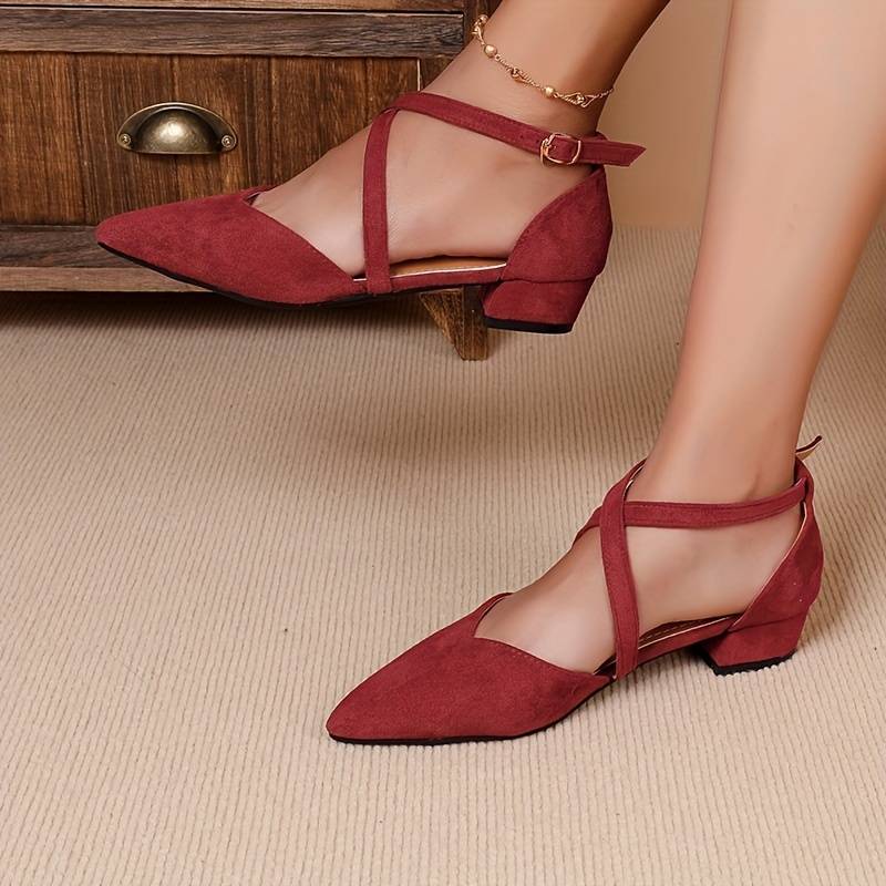W&W Mode | Modische Flache Sandalen Mit Spitzer Spitze
