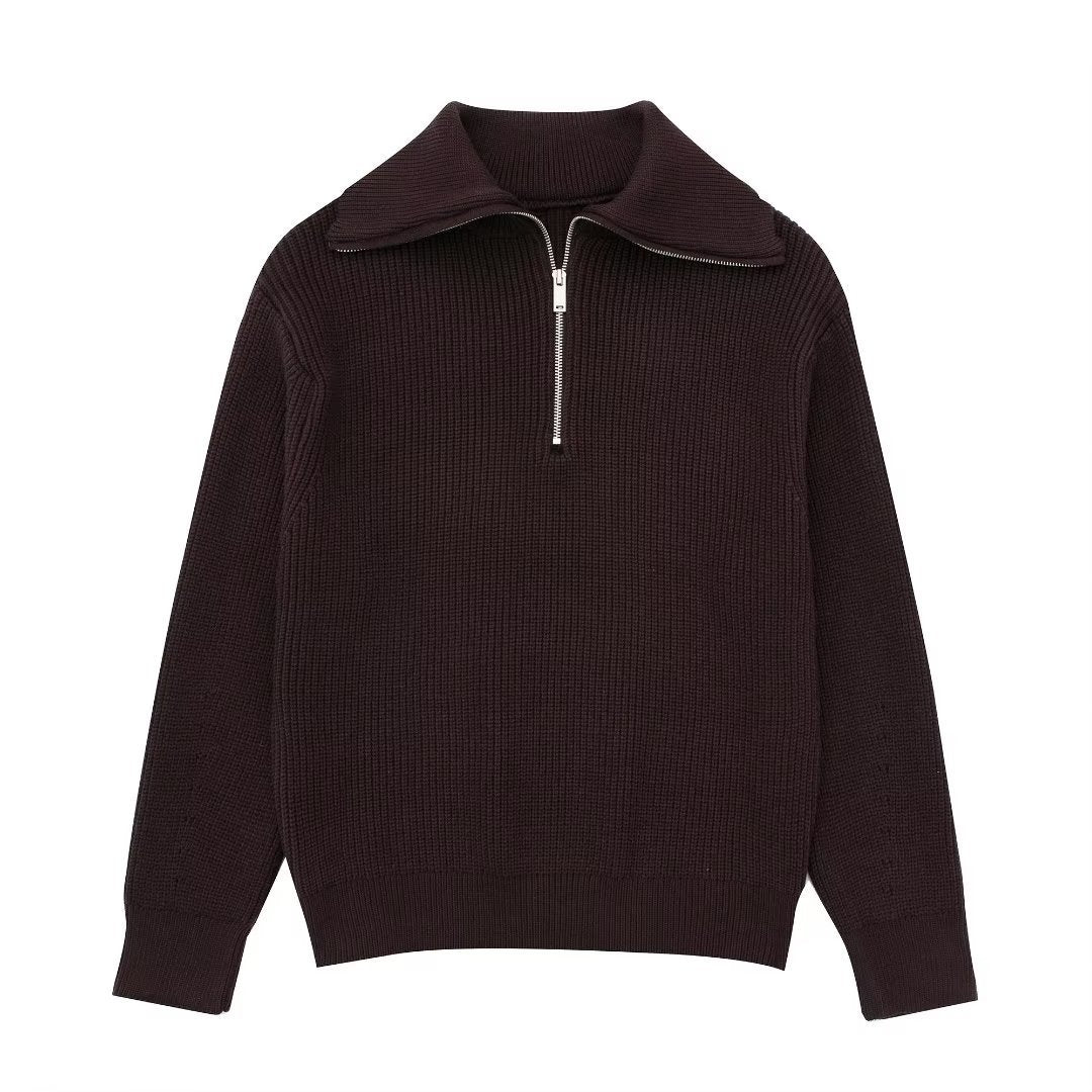 WW | All Match Wollpullover Mit Offenem Kragen