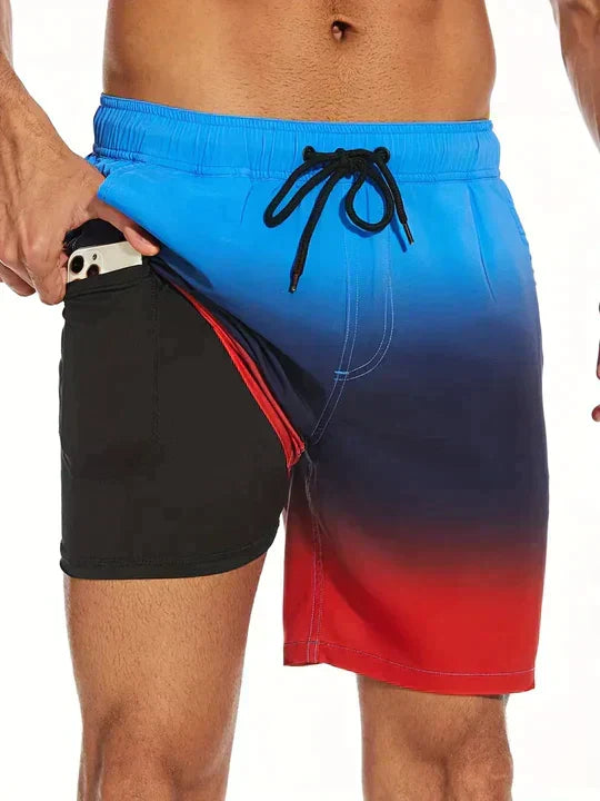 W&W Mode | Sommer Badeshorts Schnell Trocknend, Leicht & Atmungsaktiv Strandbekleidung