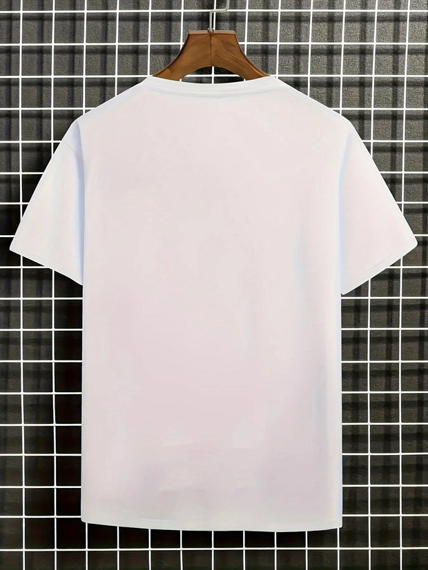 WW | Herren T-shirt Blumen Und Wellen Design