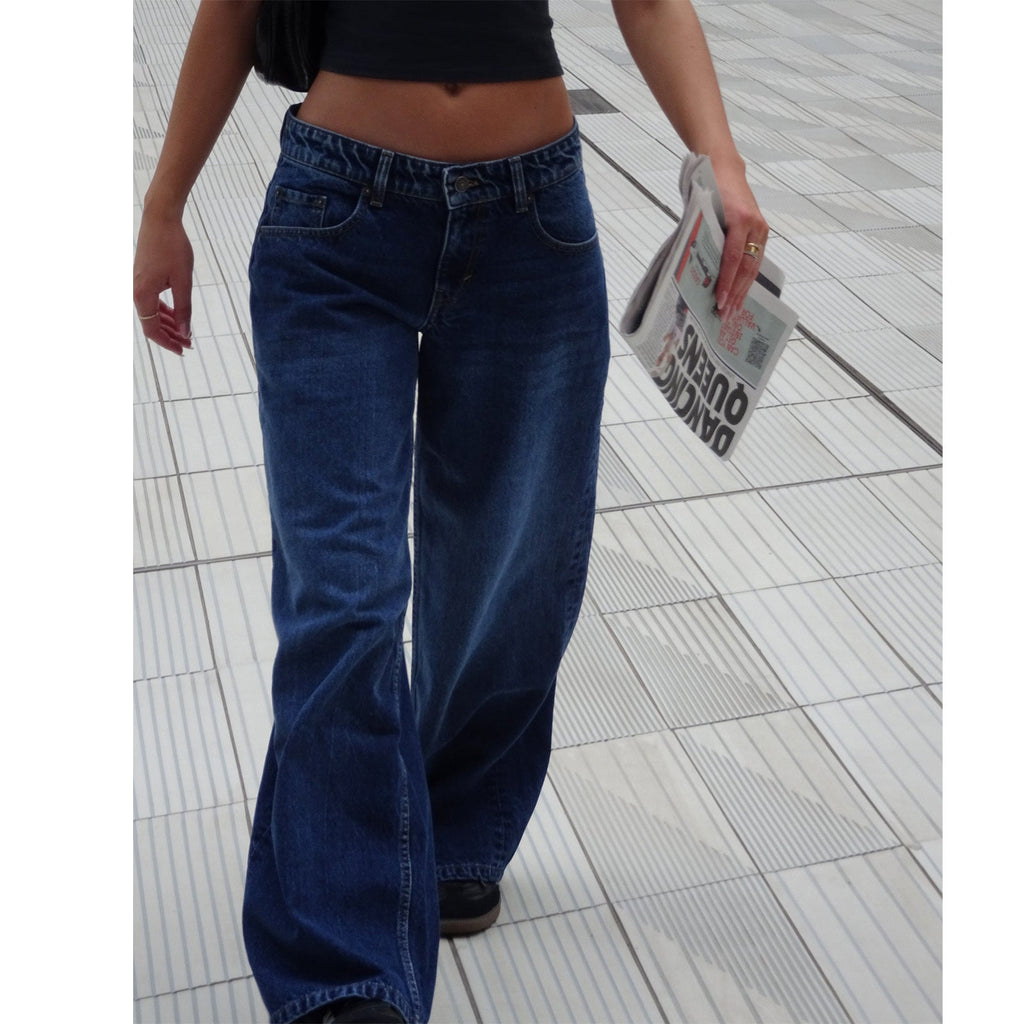WW | Weite Damenjeans Mit Lässigem Schnitt