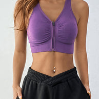 WW | Sport Bh mit Reißverschluss für Frauen
