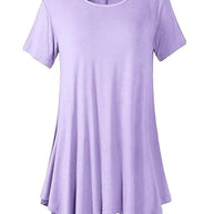 WW | Sommerliches Loose Fit T-shirt Mit Kurzen Ärmeln