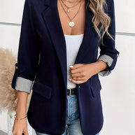 WW | Eleganter Business Longblazer mit
