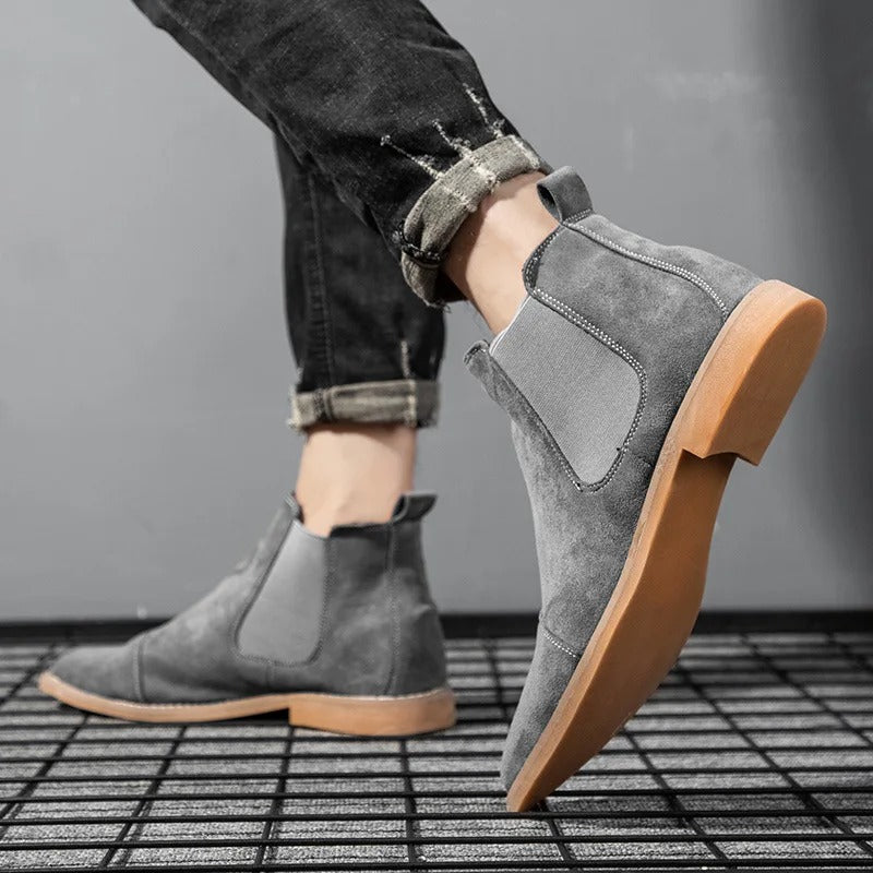 W&W Mode | Wildleder Chelsea Boots Für Herren Stilvoll & Nachhaltig