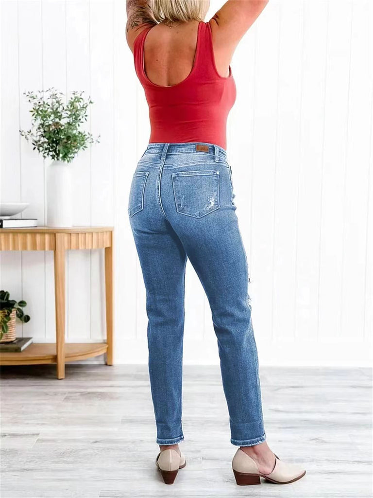 WW | Boyfriend Jeans Mit Bündchen