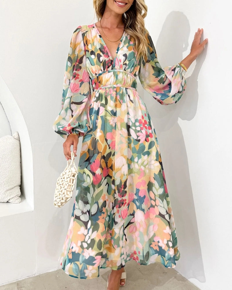 W&W Mode | Elegantes Floral Kleid