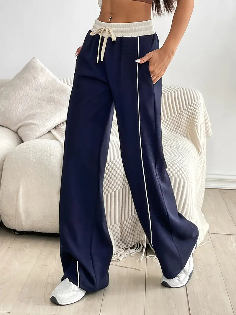 WW | Bequeme Weitbein Jogginghose Mit Stretch Für Damen