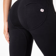 WW | Stramme Schwarze Leggings mit Hohem Bund