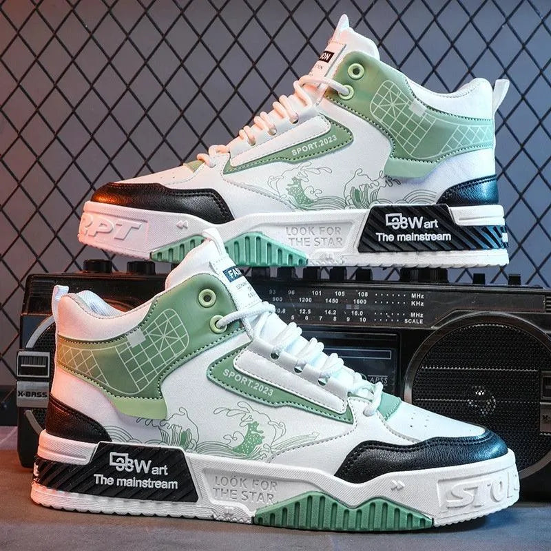 Herren Sneaker mit Mesh-Futter und Gummisohle