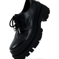 WW | Moderne Lederschuhe Mit Dicker Sohle