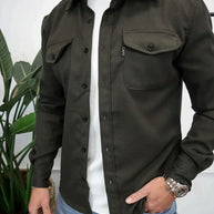 WW | Premium-Jacke mit Knopfverschluss für Herren | Stylische und bequeme Jacke