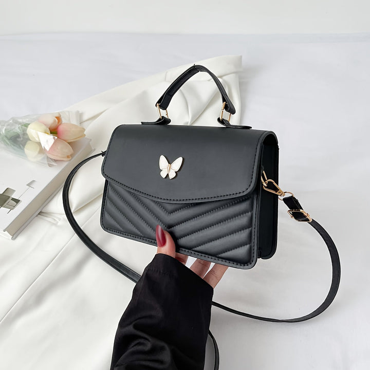 W&W Mode | Modische einfarbige Schultertasche und Umhängetasche