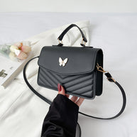 WW | Modische einfarbige Schultertasche und Umhängetasche