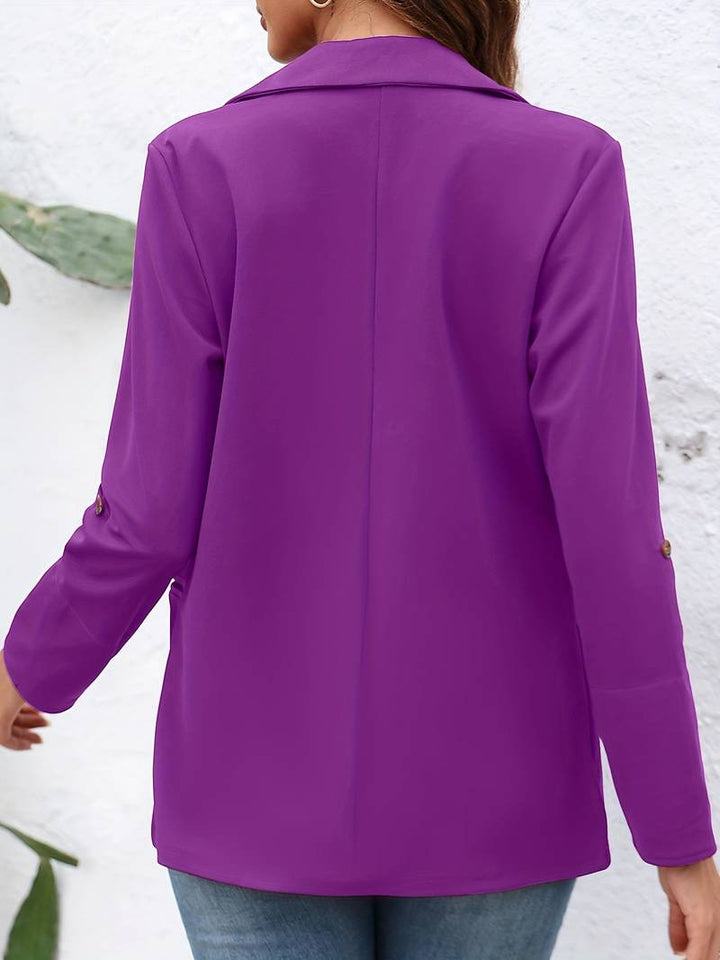 W&W Mode | Casual Blazer mit Offener Vorderseite für Damen | Stilvoll und Bequem
