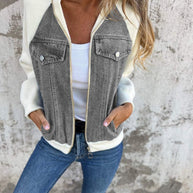 Moderne Denimjacke