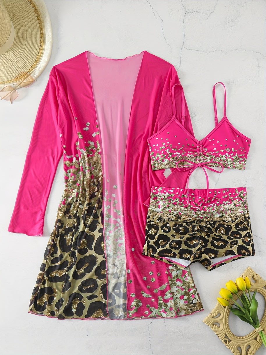 WW | Bikinisatz Mit Leopardenmuster