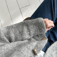 WW | Graue Strickjacke mit Knöpfen