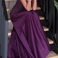 Maxikleid aus Satin