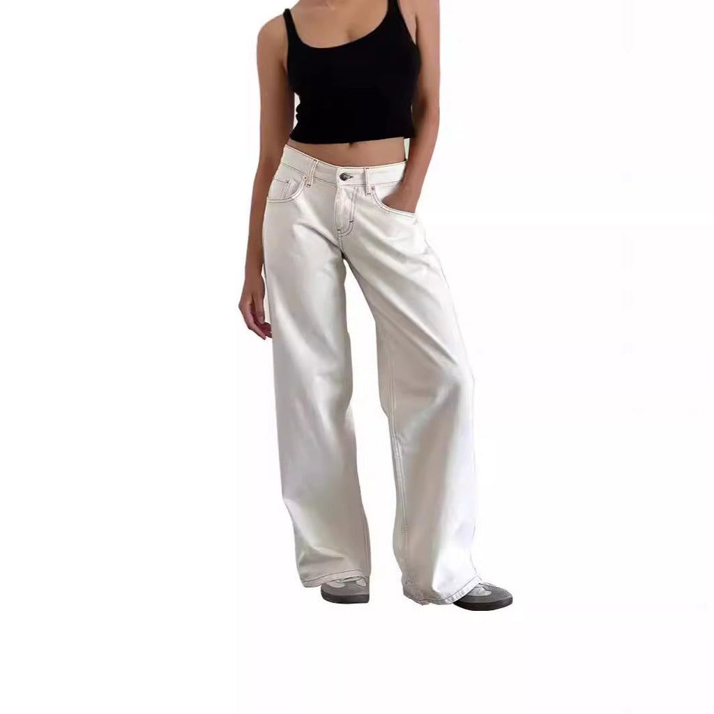 WW | Weite Damenjeans Mit Lässigem Schnitt