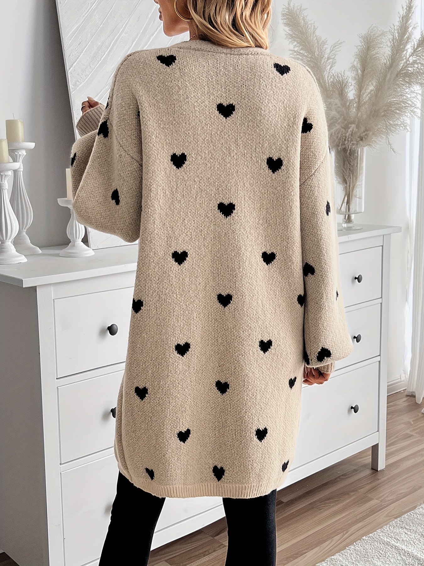 WW | Herz Strickjacke