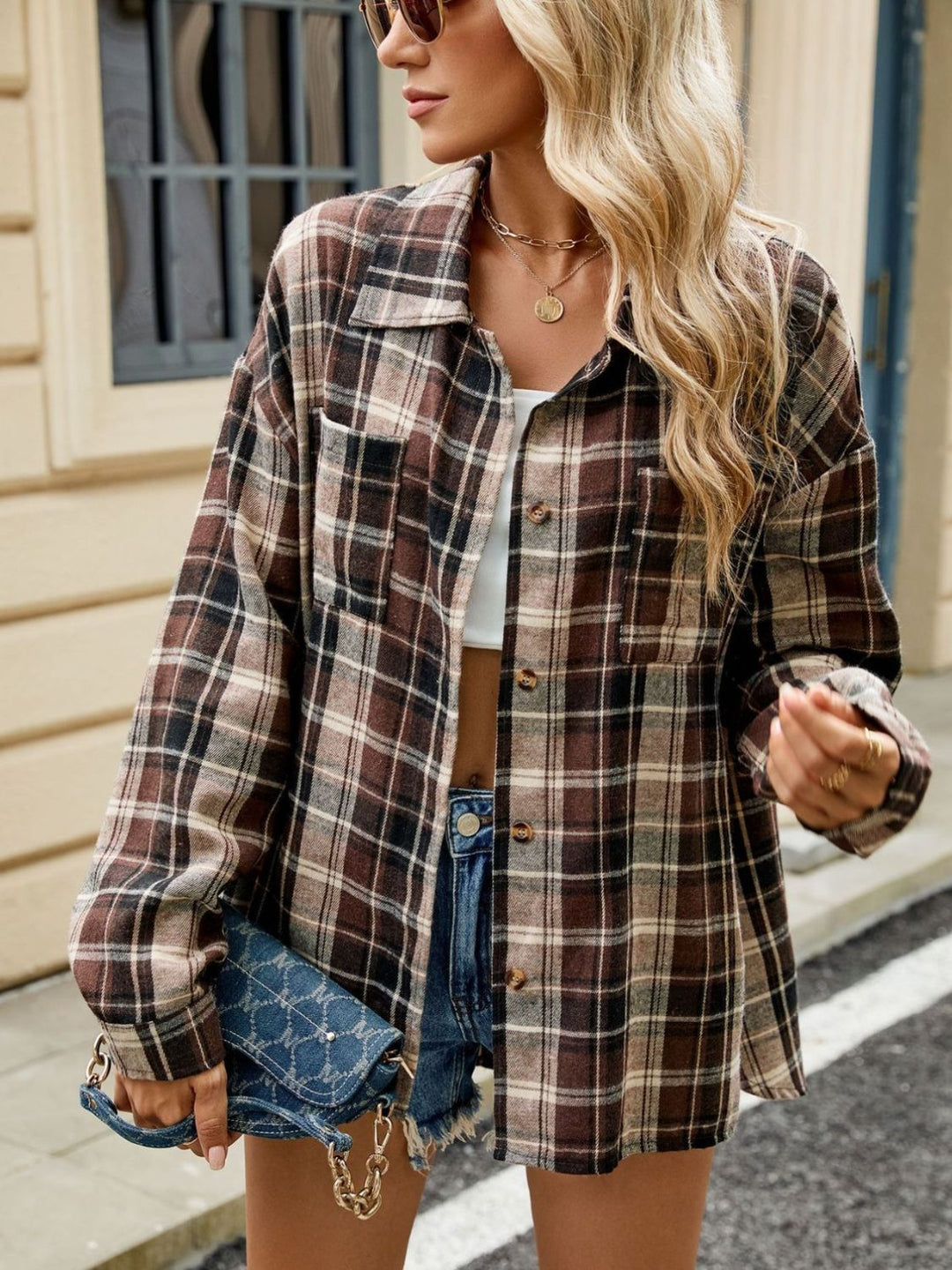 W&W Mode | Kariertes Hemd für Damen