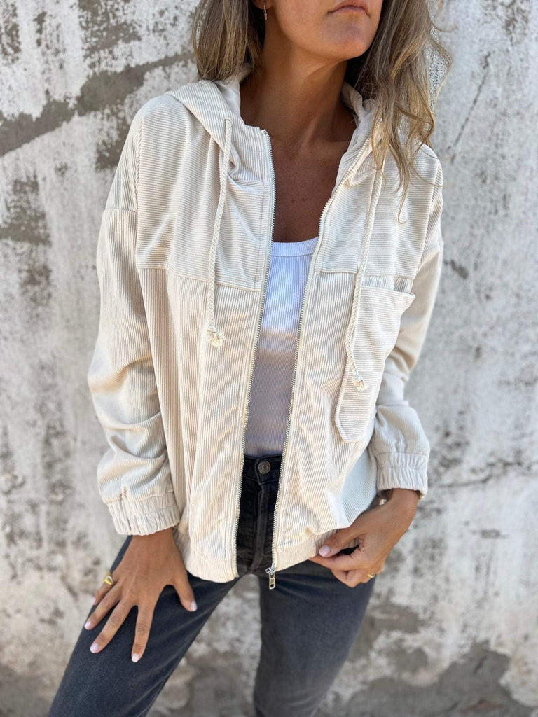 WW | Damen Freizeit Zip-Up Hoodie Jacke