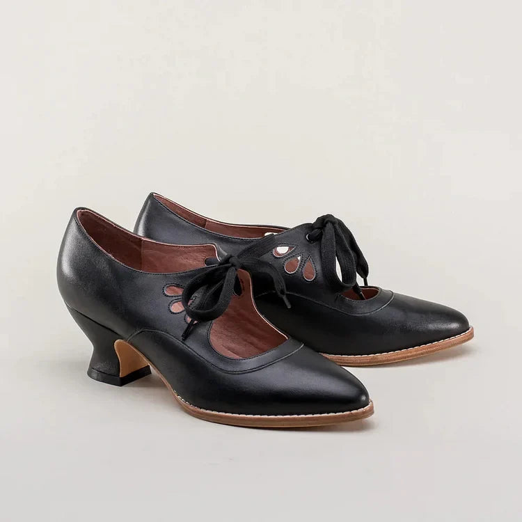 Edwardianische Lederschuhe für Damen