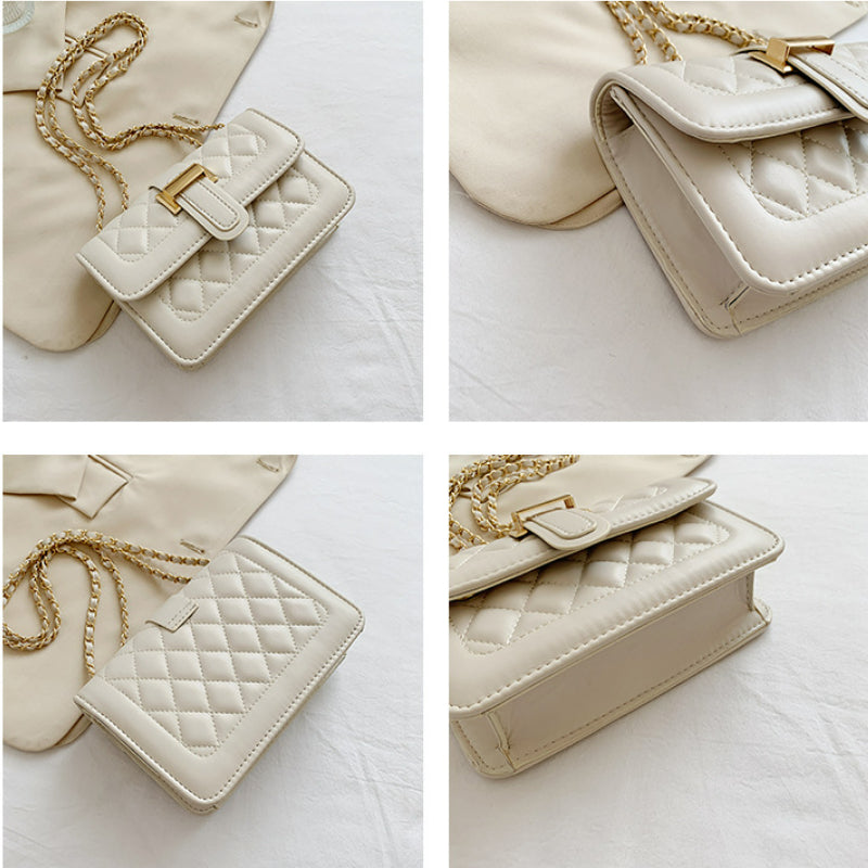 W&W Mode | Beige Schultertasche