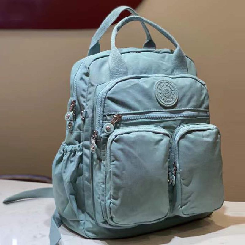 W&W Mode | Mode Frau wasserdichter Nylon leichter Rucksack