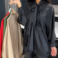 WW | Bandkragen und Elegante Bluse